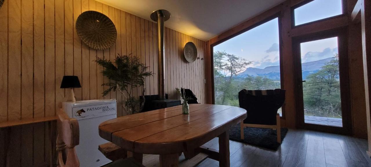Cabana En Laguna Azul Patagonia Bagual Villa Torres del Paine National Park Eksteriør billede